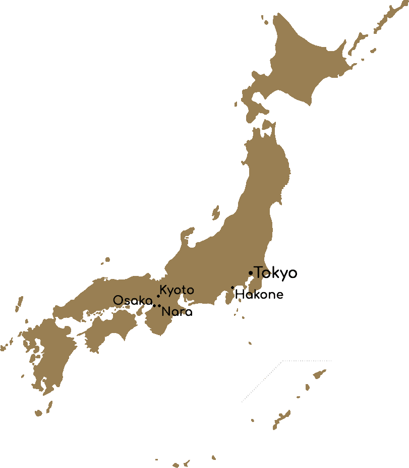 Carte découverte du Japon