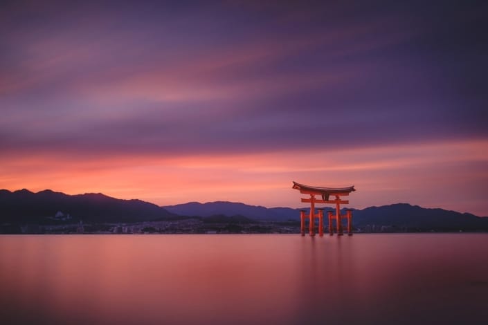 Le torii du sanctuaire Itsukushima, Miyajima