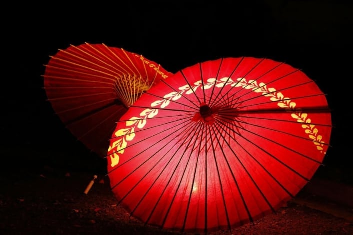 Ombrelles japonaises