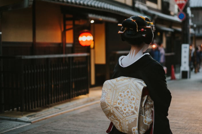 Geisha de Miyagawacho, Kyoto