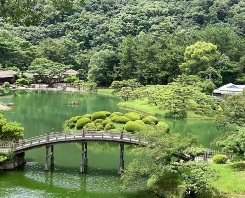 L'impressionnant jardin Ritsurin de Takamatsu