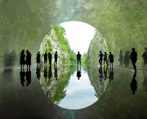 Les gorges de Kiyotsu et le tunnel de lumière